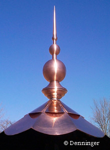 Denninger Custom Finial for the President & Senator Clinton's home in Chappaqua, NY