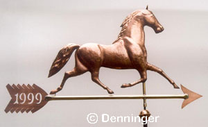 H30 Blackhawk Weather Vane with the addition of an A36 Arrow