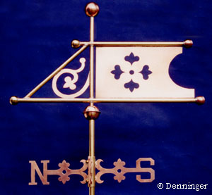 Denninger Painted Ladies Weathervane with optional directionals