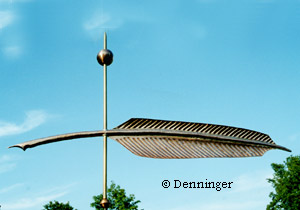 Denninger Quill Weather Vane
