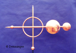 Denninger Spheres Weather Vane